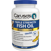 Caruso's Natural Health Triple Strength Fish Oil 150 Capsules